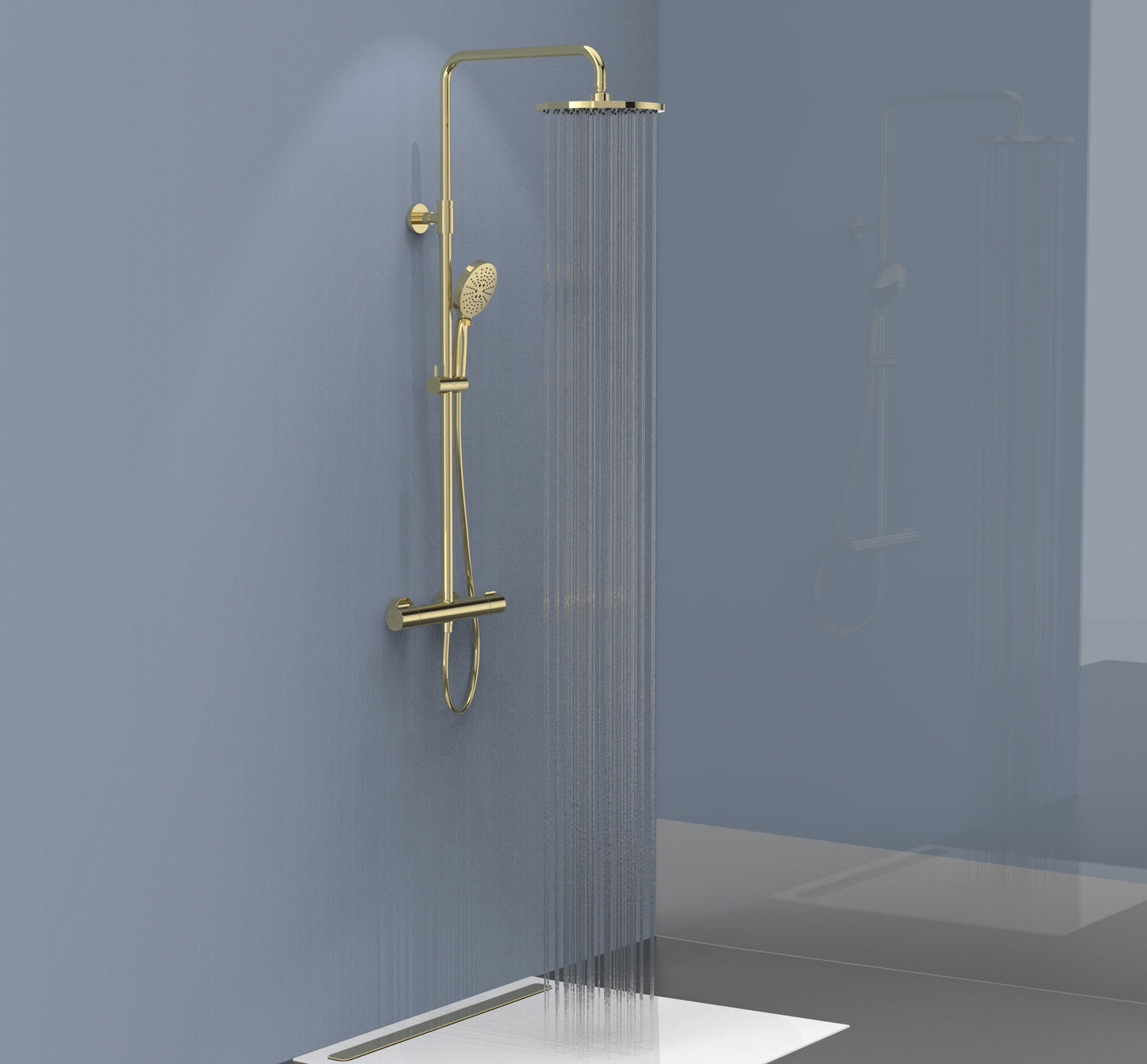 Willini Personal shower system 威利尼两功能恒温淋浴花洒62801BNJ