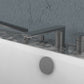 Deck-mounted bathtub mixer, with swivel spout:71401C