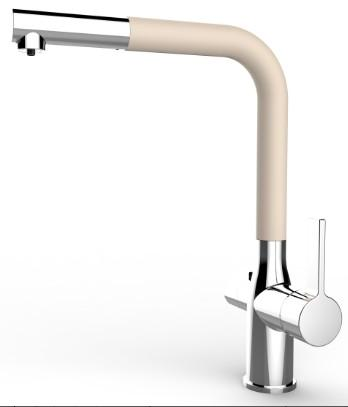 WilliniKitchen faucet　85003CF麦色+铬色