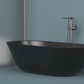 Floor-standing bathtub mixer, with flexible hose and hand shower:72901C